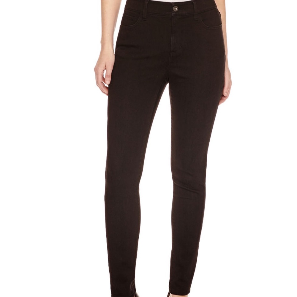 Black high waisted skinny jeans